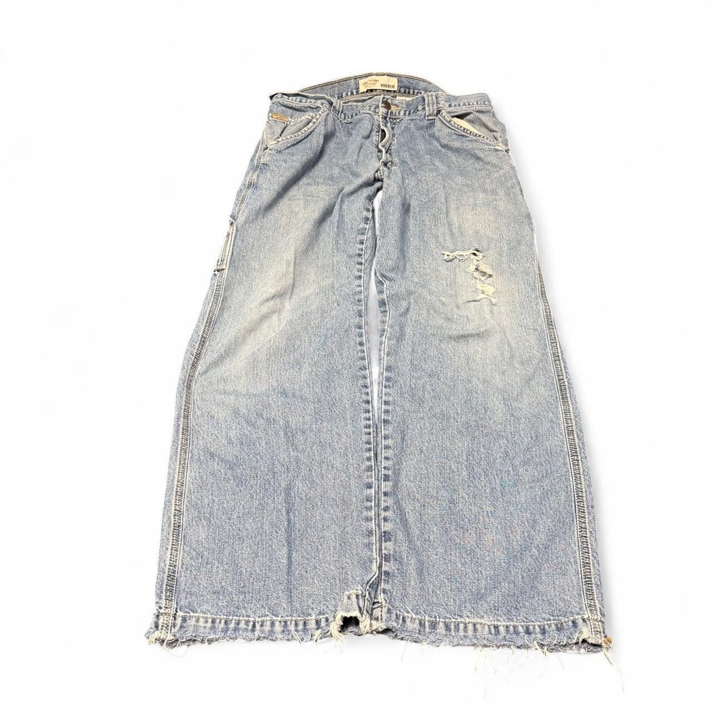 levi's men y2k baggy wideleg lightwash 2000s grunge jeans